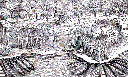 Champlain's Battle with the Iroquois