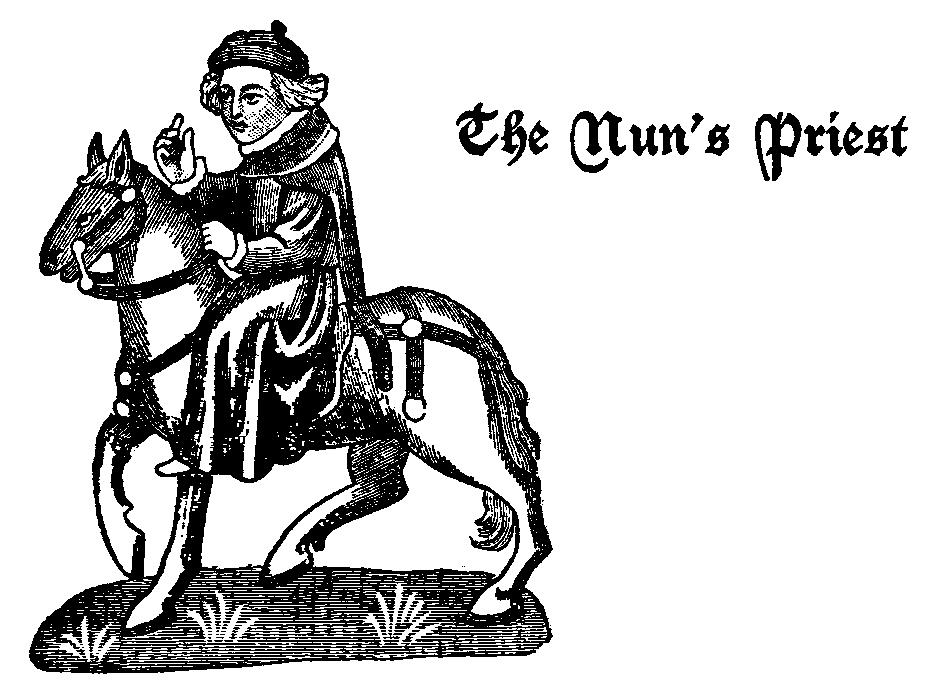 [Illustration] from The Chaucer Story Book by E. M. Tappan