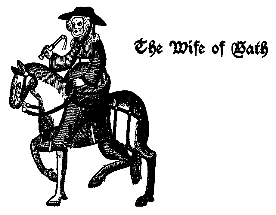 [Illustration] from The Chaucer Story Book by E. M. Tappan