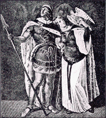 Siegfried and Kriemhild