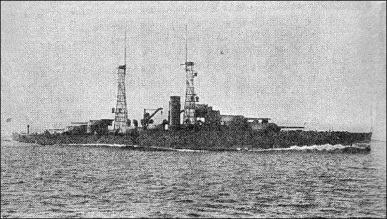 American Battleship in WWI