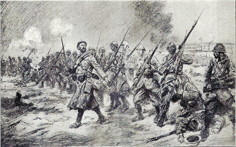 French Charge in 1915