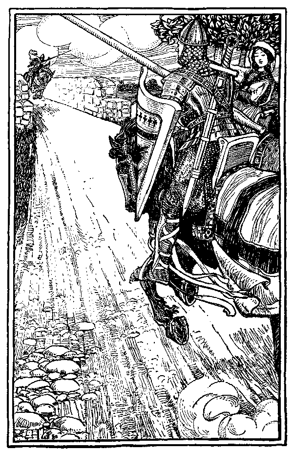 [Illustration] from King Arthur and His Knights by Maude R. Warren