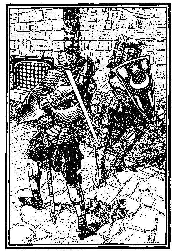 [Illustration] from King Arthur and His Knights by Maude R. Warren