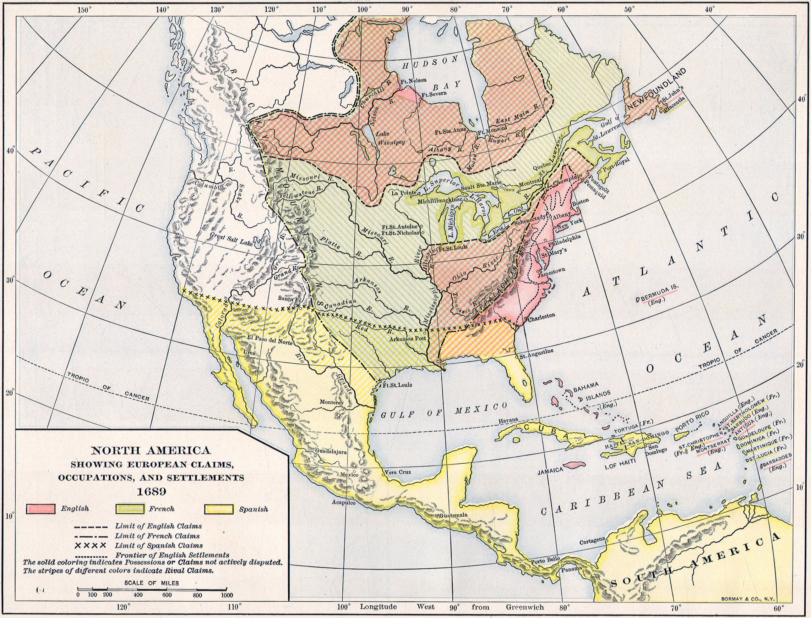 Карта восточной америки. Америка 1827. Северная Америка на английском. New World early European Settlements.